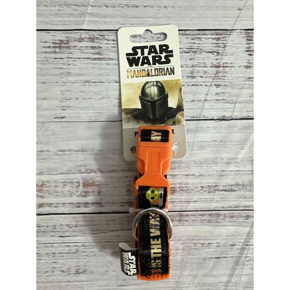 Star Wars The Mandalorian This is The Way Medium Dog Collar Medium 13-20in New - Picture 1 of 7